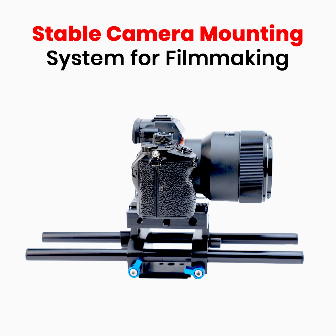 Shootvilla Height Riser Quick Release Baseplate – Universal Camera Tripod Mount 1/4” & 3/8” Screw | Best Camera Baseplate for DSLR & Video Camera - Image 7