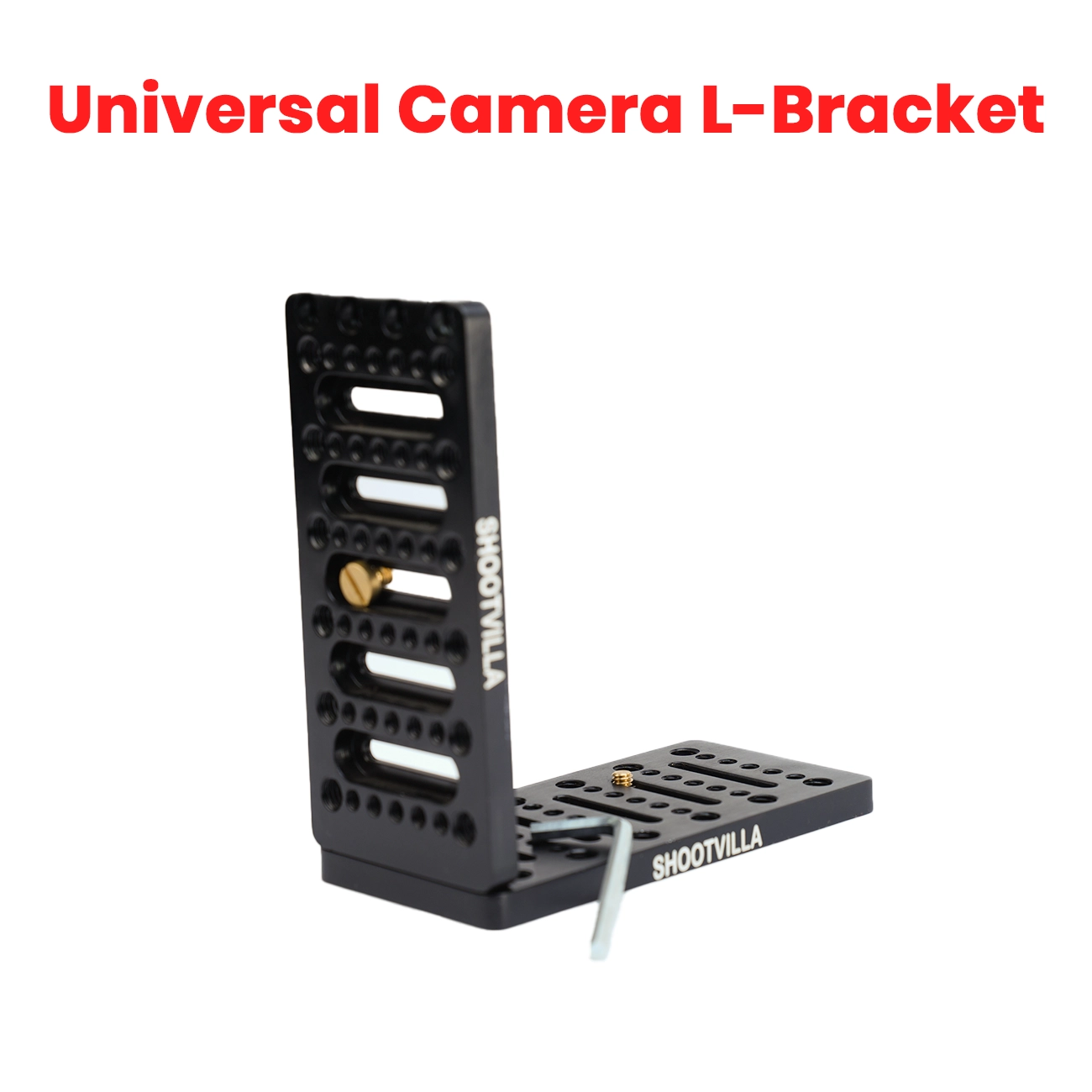 Shootvilla L-Shaped Cheese Plate Extension Mounting Platform with ARRI Accessory Mounts | Best Mounting Platform for Camera Rigs - Image 10