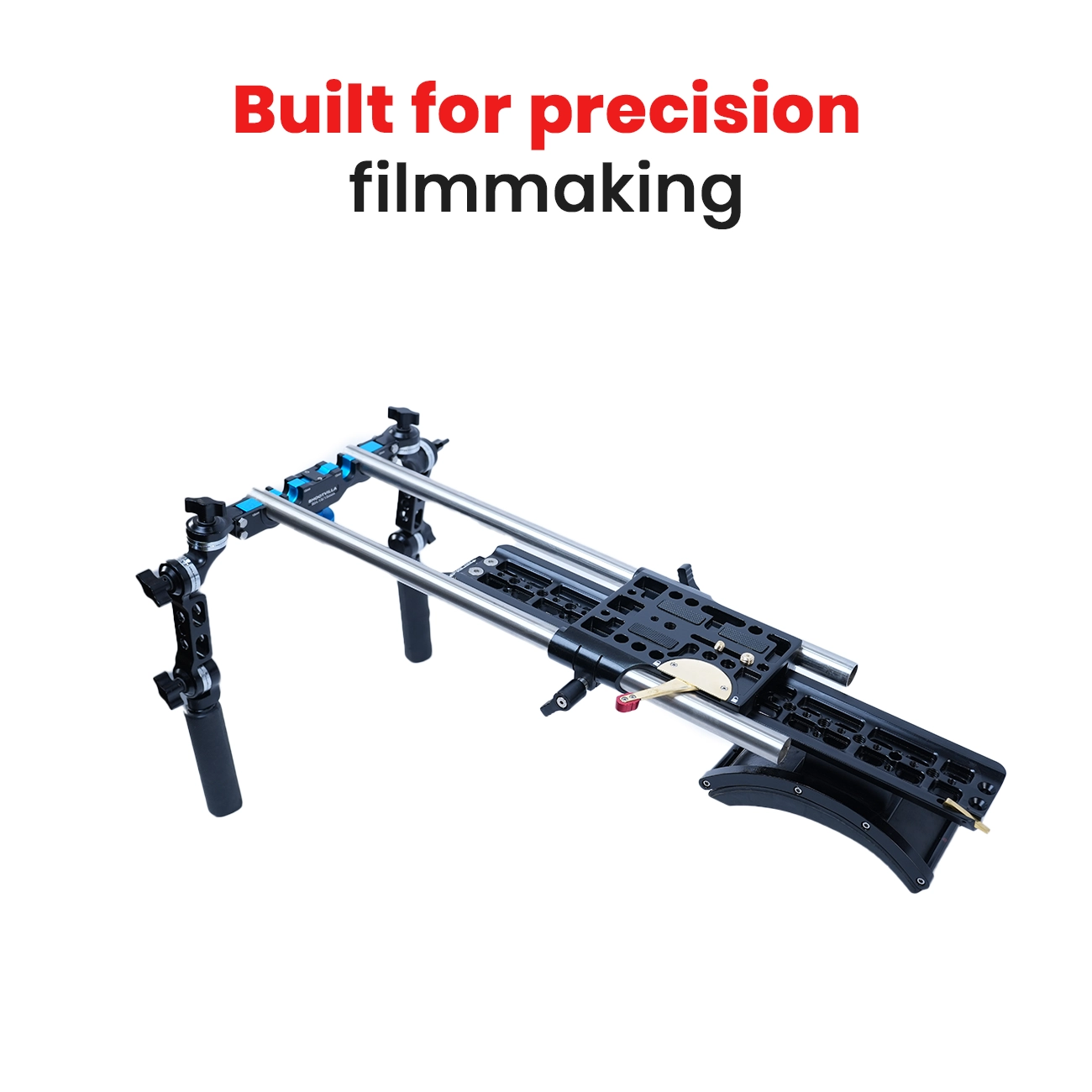 Shootvilla Camtree Hunt Quick Mount 19/15mm Rosette Handle Set (ARRI Standard) – Best Camera Rigs for DSLR & Video Camera Shoulder Mount, Best Rigs for Videography - Image 27