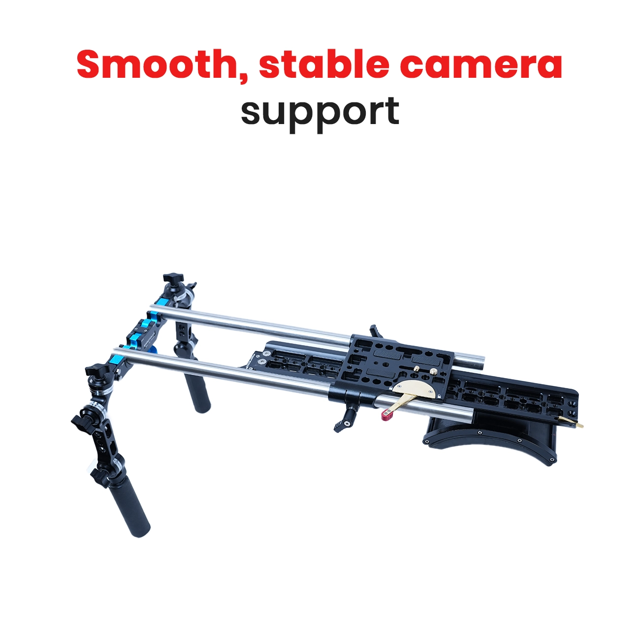 Shootvilla Camtree Hunt Quick Mount 19/15mm Rosette Handle Set (ARRI Standard) – Best Camera Rigs for DSLR & Video Camera Shoulder Mount, Best Rigs for Videography - Image 26