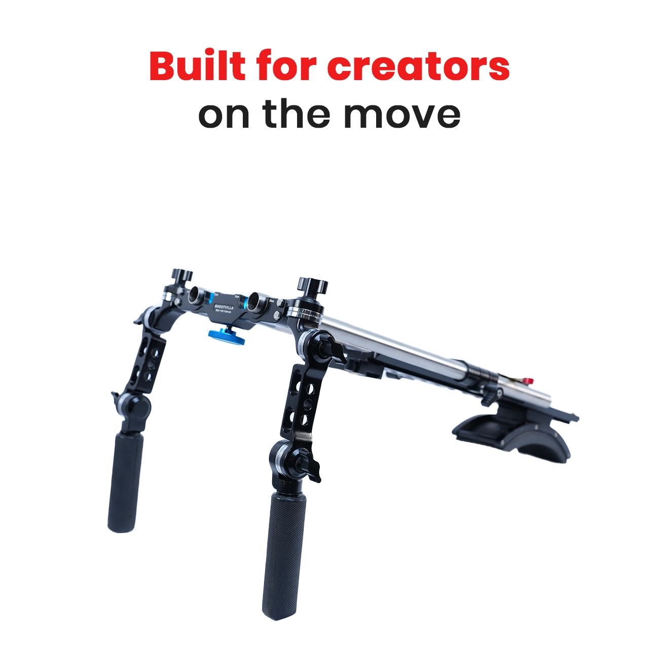 Shootvilla Camtree Hunt Quick Mount 19/15mm Rosette Handle Set (ARRI Standard) – Best Camera Rigs for DSLR & Video Camera Shoulder Mount, Best Rigs for Videography - Image 15