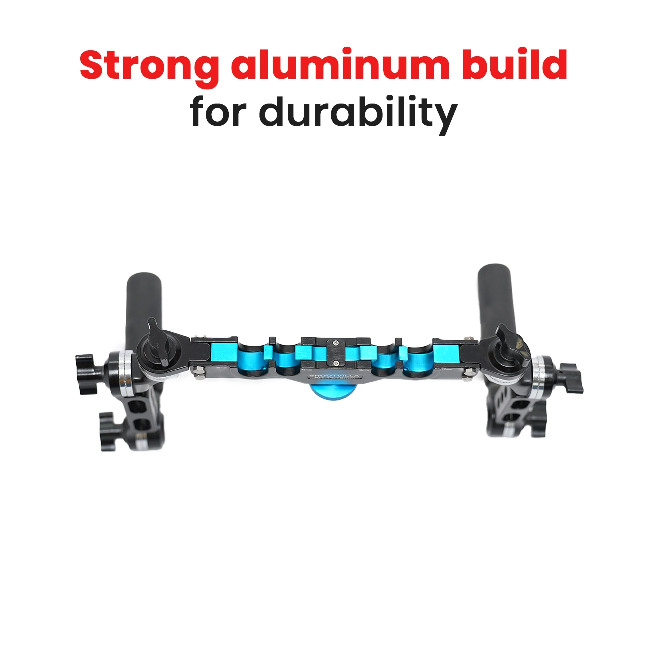 Shootvilla Camtree Hunt Quick Mount 19/15mm Rosette Handle Set (ARRI Standard) – Best Camera Rigs for DSLR & Video Camera Shoulder Mount, Best Rigs for Videography - Image 7