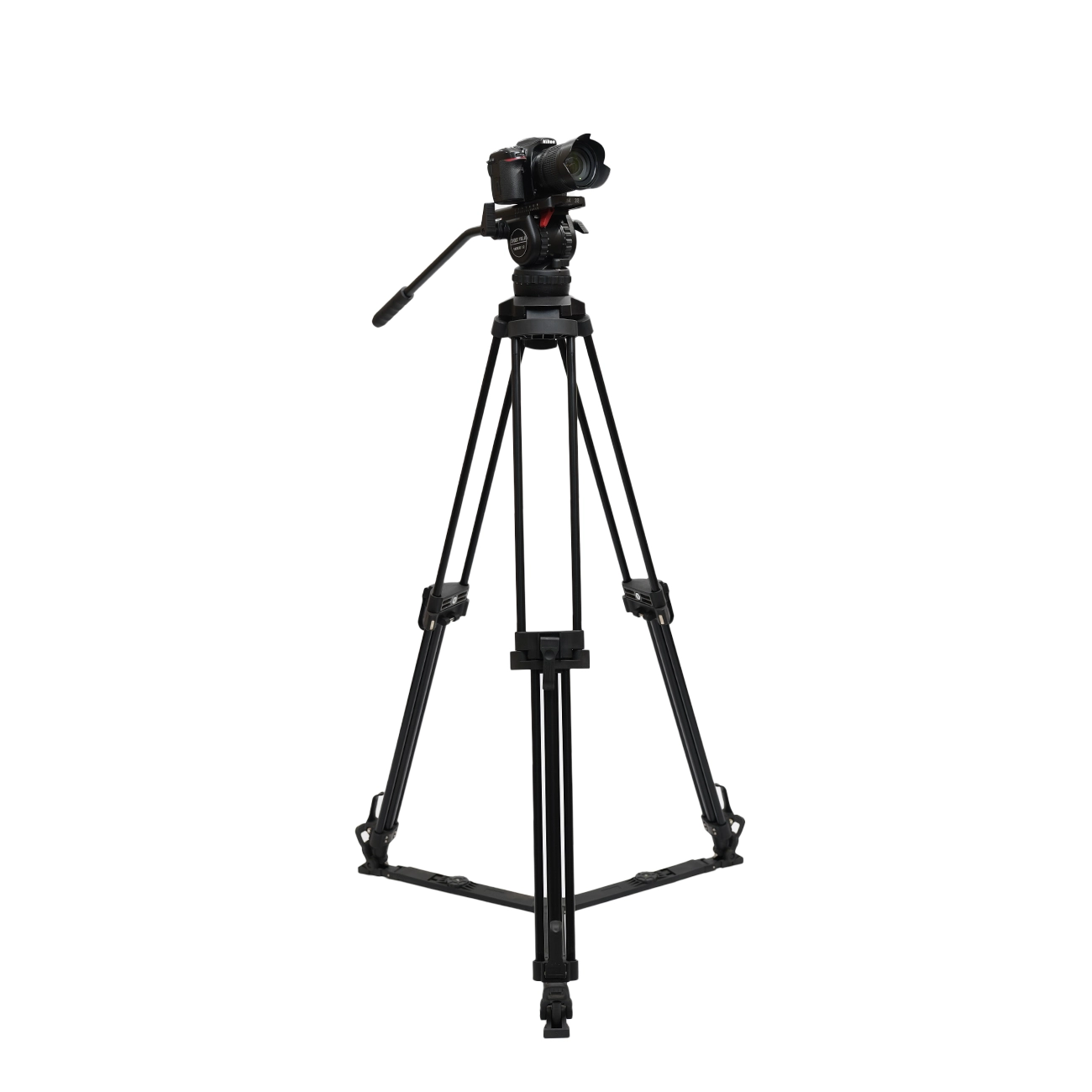 JIEPAI V12 L/T PRO Hydraulic Fluid Head Tripod Kit | Professional Video Tripod System with 12kg Payload - Image 19