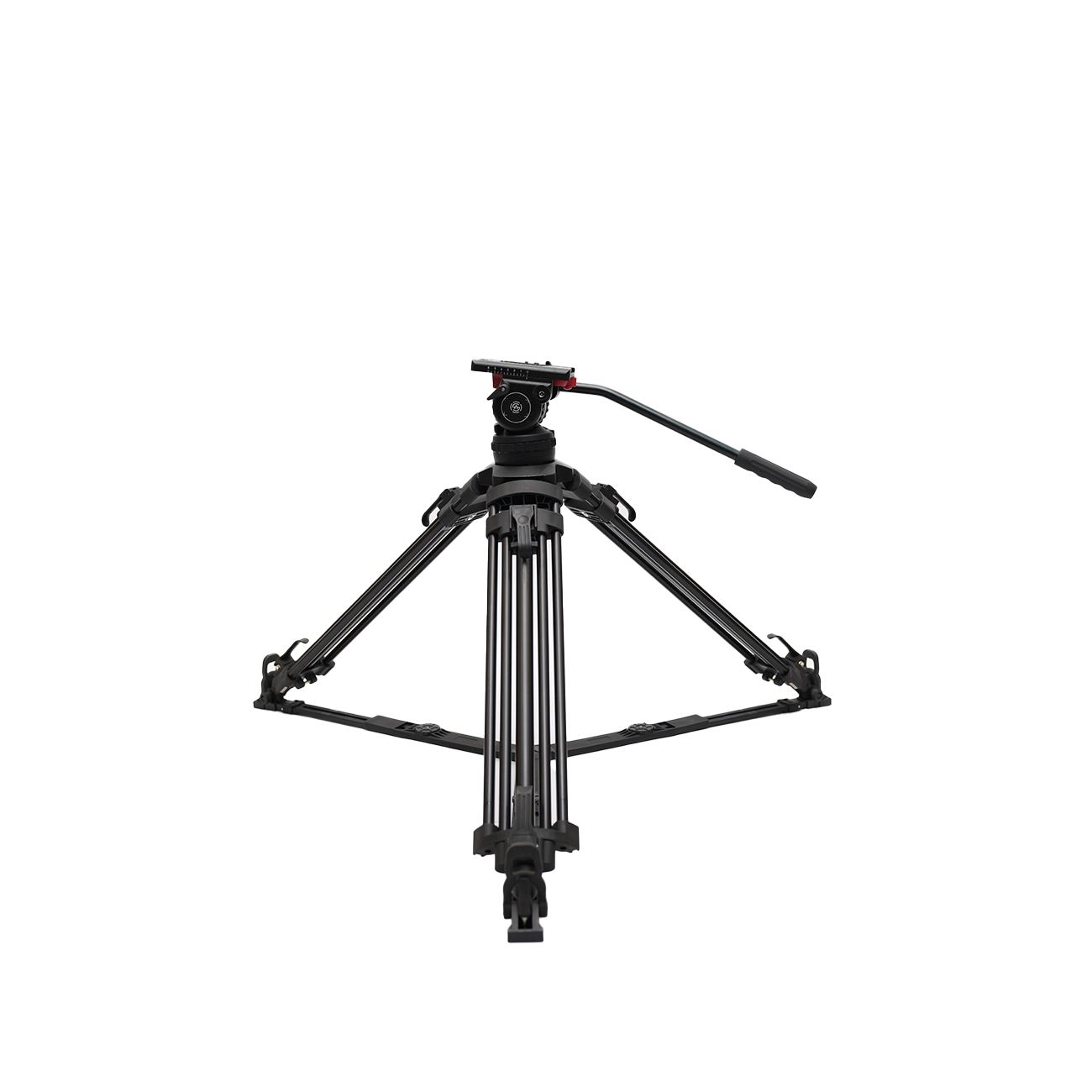 JIEPAI V12 L/T PRO Hydraulic Fluid Head Tripod Kit | Professional Video Tripod System with 12kg Payload - Image 15