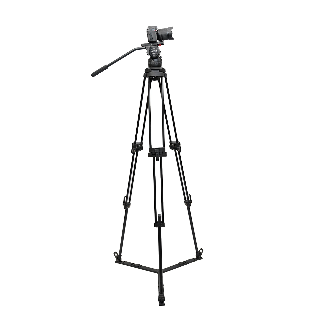 JIEPAI V15 L/T PRO Hydraulic Fluid Head Tripod Kit | Professional Video Tripod System with 15kg Payload - Image 14