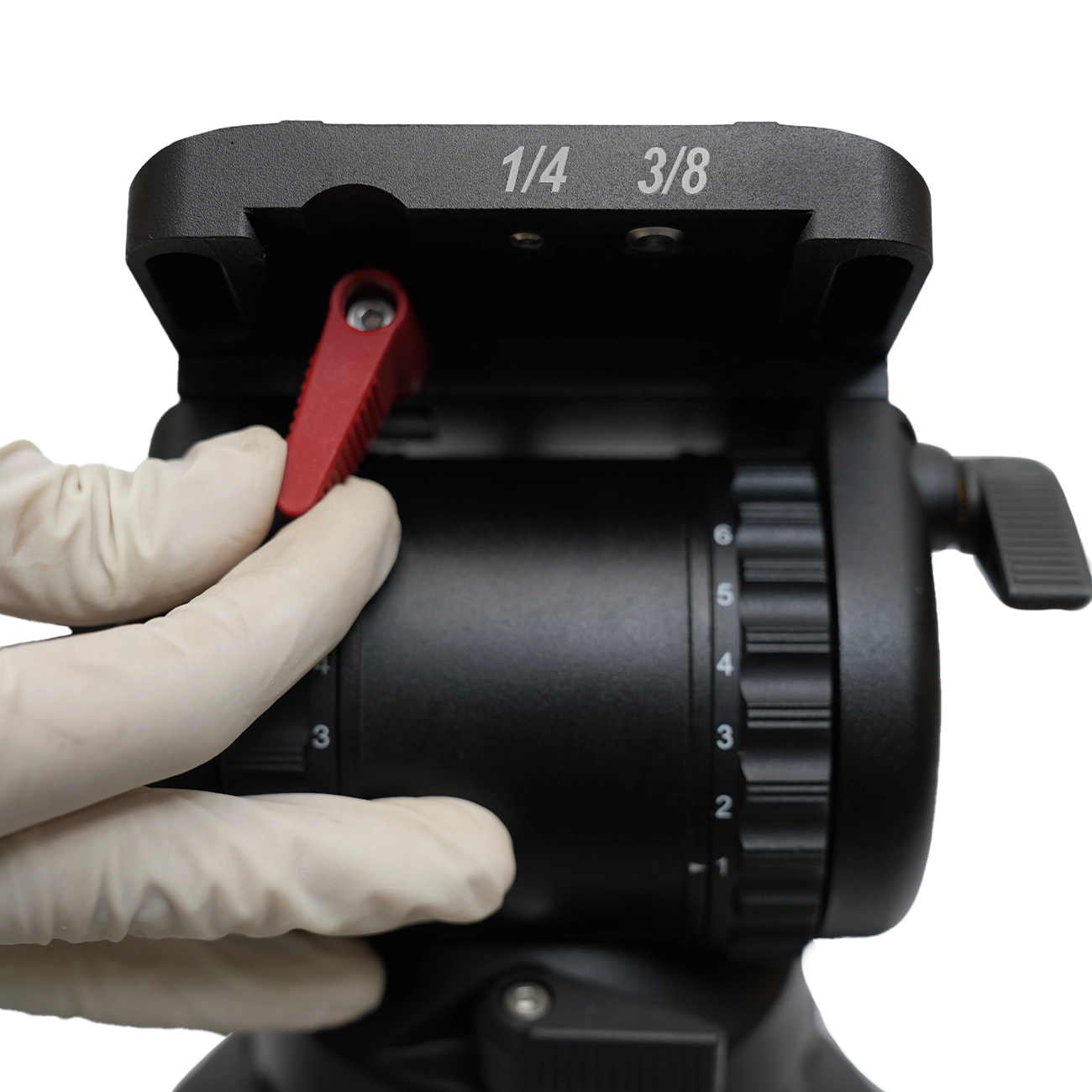 JIEPAI V15 L/T PRO Hydraulic Fluid Head Tripod Kit | Professional Video Tripod System with 15kg Payload - Image 10