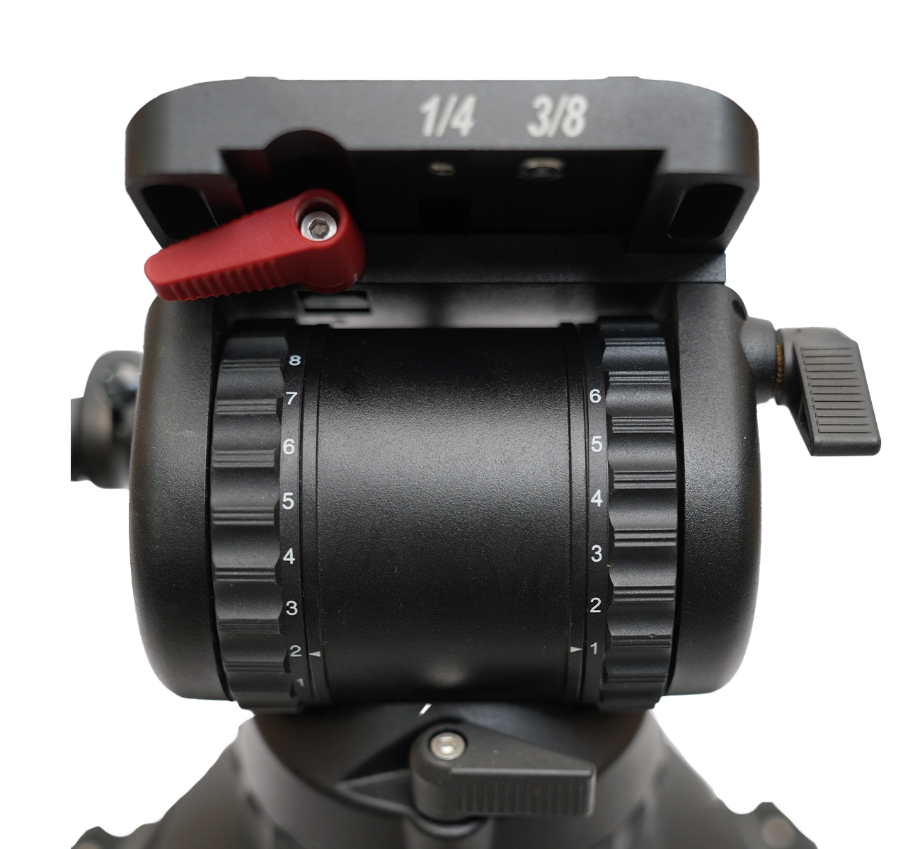 JIEPAI V15 L/T PRO Hydraulic Fluid Head Tripod Kit | Professional Video Tripod System with 15kg Payload - Image 9