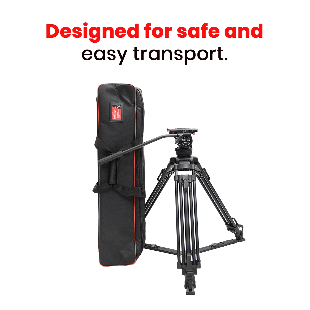 JIEPAI V8 L/T PRO Hydraulic Fluid Head Tripod Kit | Professional Video Tripod System with 8kg Payload - Image 20