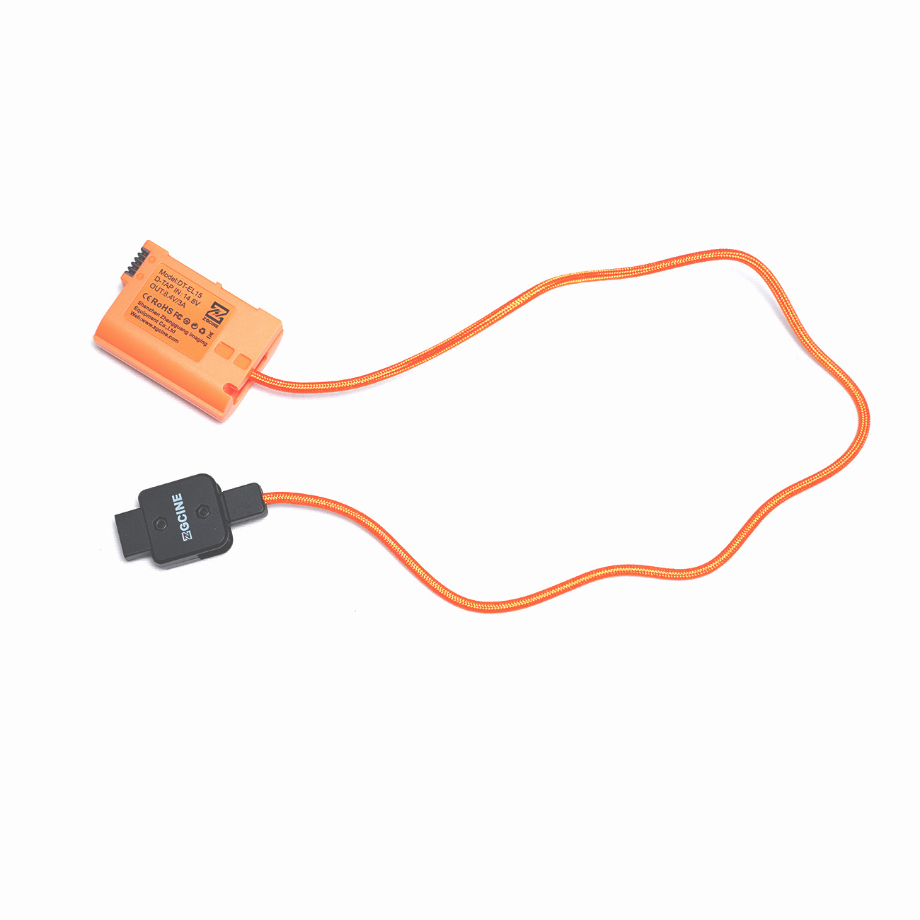 Shootvilla ZGCINE D-Tap to EN-EL15 Dummy Battery Cable for Nikon (Braided Wire) – Best Battery Cable Wire for Continuous Power & Video shoot - Image 5