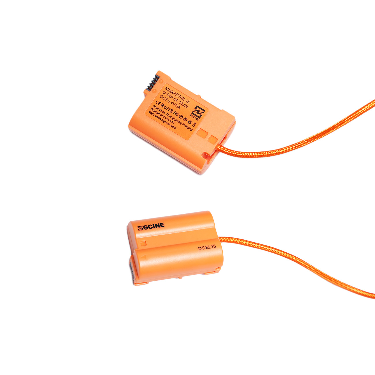 Shootvilla ZGCINE D-Tap to EN-EL15 Dummy Battery Cable for Nikon (Braided Wire) – Best Battery Cable Wire for Continuous Power & Video shoot - Image 3