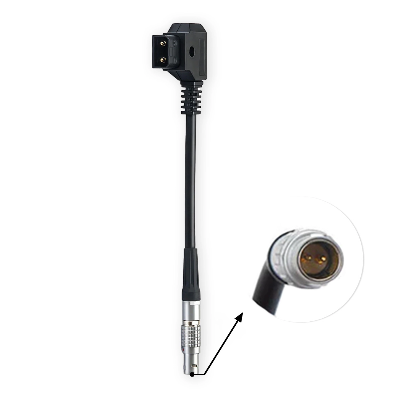 Shootvilla D-Tap to LEMO 2-Pin Male Power Cable (20") for RED, ARRI & Z-CAM - Image 2