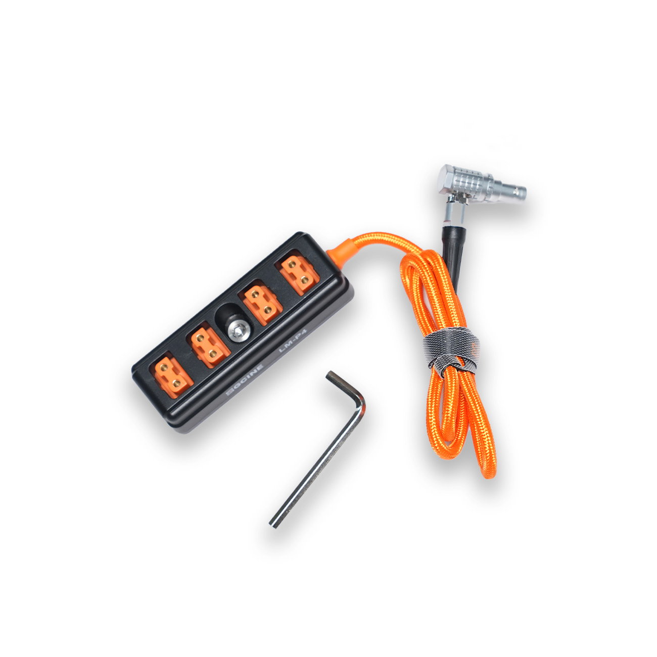 ZGCINE LM-P4 Lemo 2Pin Male to 4 Dtap Port Splitter Adapter for Select RED ARRI and SONY Camera - Image 4